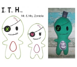 ITH - Halloween Mr. & Mrs. Zombie